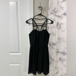Forever 21 Dress with Beaded Cutout Neckline